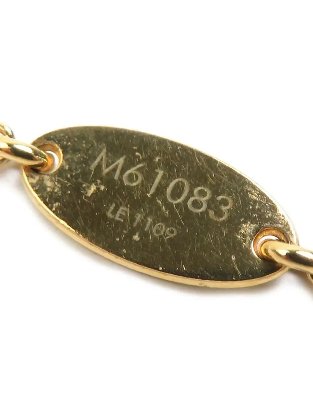 Auth Louis Vuitton Essential V Necklace #328748L27B